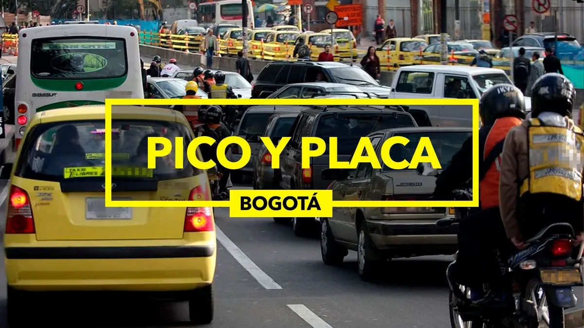 Pico y Placa Bogotá: evita multas este martes 18 de agosto