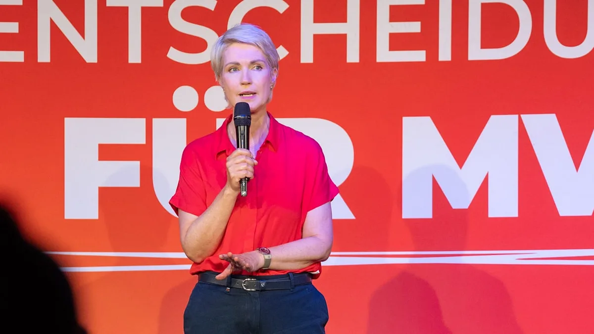 Schwesig macht Sprit-Wahlkampf - „Ich bin ziemlich sauer auf Merz“