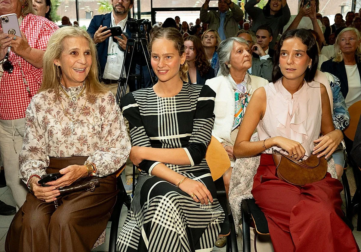 Los looks de otoño de Victoria Federica e Irene Urdangarin en su encuentro con el Rey Juan Carlos I