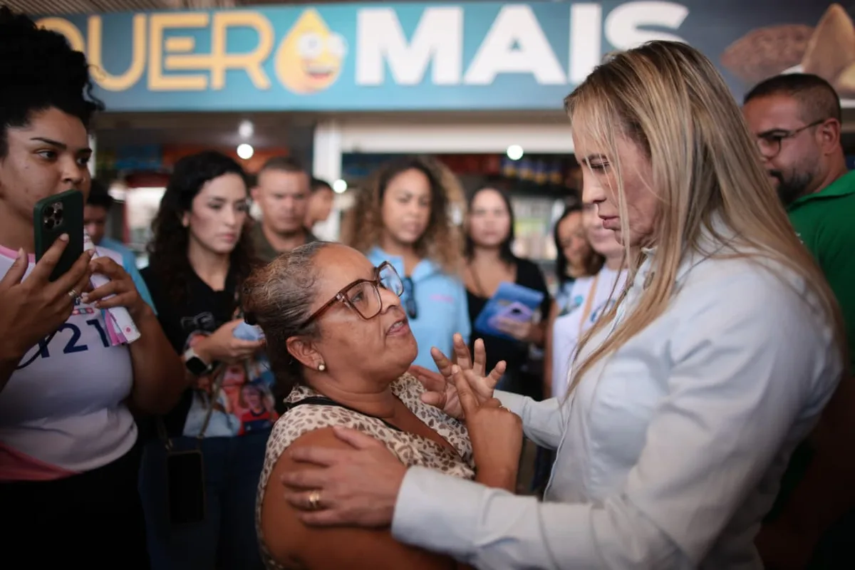 Em visita ao Gama, Celina Leão anuncia R$ 12 milhões para feiras do DF