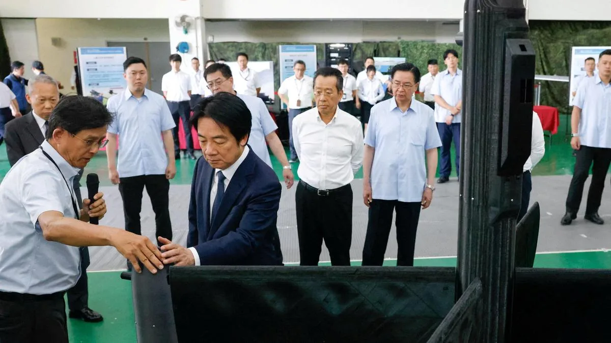 Taiwan lawmakers approve $7.6 billion drone budget as China threat grows