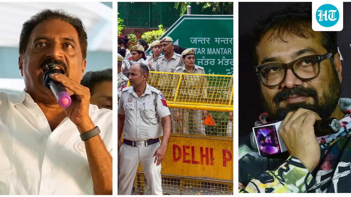 Prakash Raj fumes at detentions and crackdown on anti-CEC protest at Jantar Mantar, Anurag Kashyap hails ‘lakhs of bravehearts’