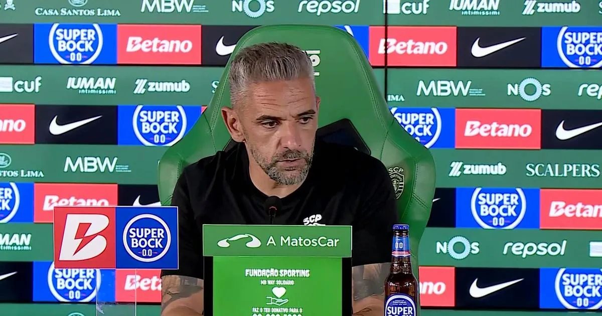«Arouca tem feito início de época muito bom, teve o treinador do mês...»