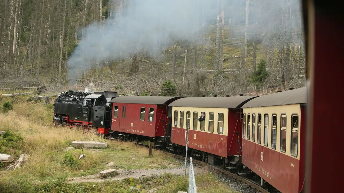 Gleise erneuert: Bauarbeiten: Abschnitt der Brockenbahn fällt wochenlang aus