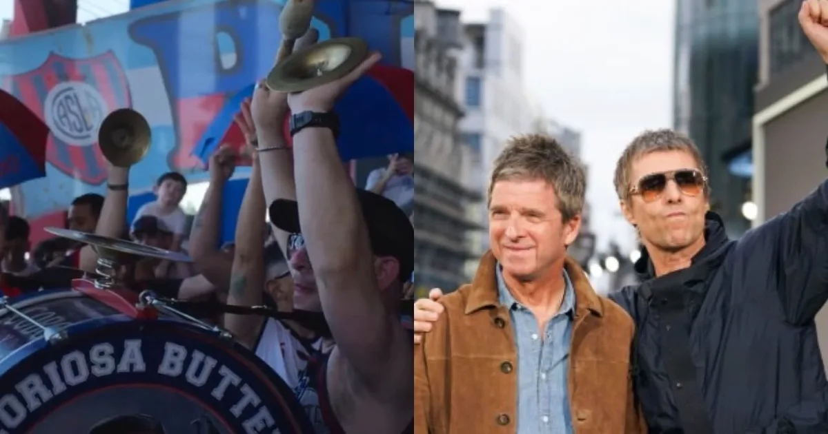 Video: la hinchada de San Lorenzo apareció en el documental de Oasis