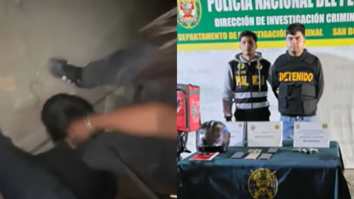 Ate: capturan a dos jóvenes que exigían S/40.000 a una papelera con videos amenazantes