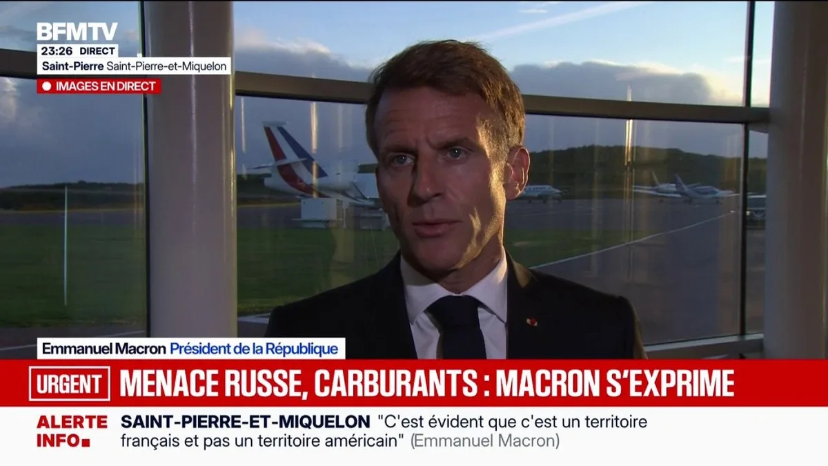 Énergies: "On veut se préparer à tout", déclare Emmanuel Macron