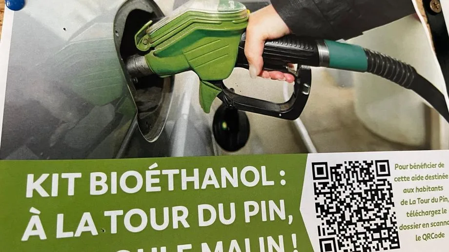 Flambée des prix du carburant : en Nord-Isère, la ville de La Tour-du-Pin aide ses habitants à passer au bioéthanol