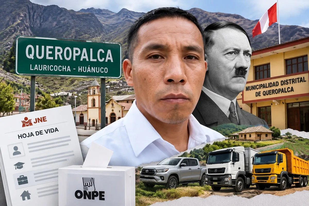Quién es Hitler Mussolini, el candidato que ganó en un pequeño distrito de Huánuco, en Perú, por solo 25 votos