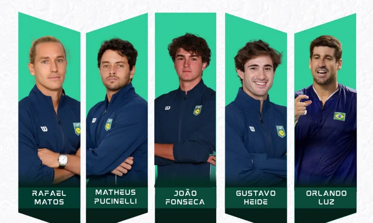 Com João Fonseca, Brasil anuncia convocados para duelo contra a Suíça