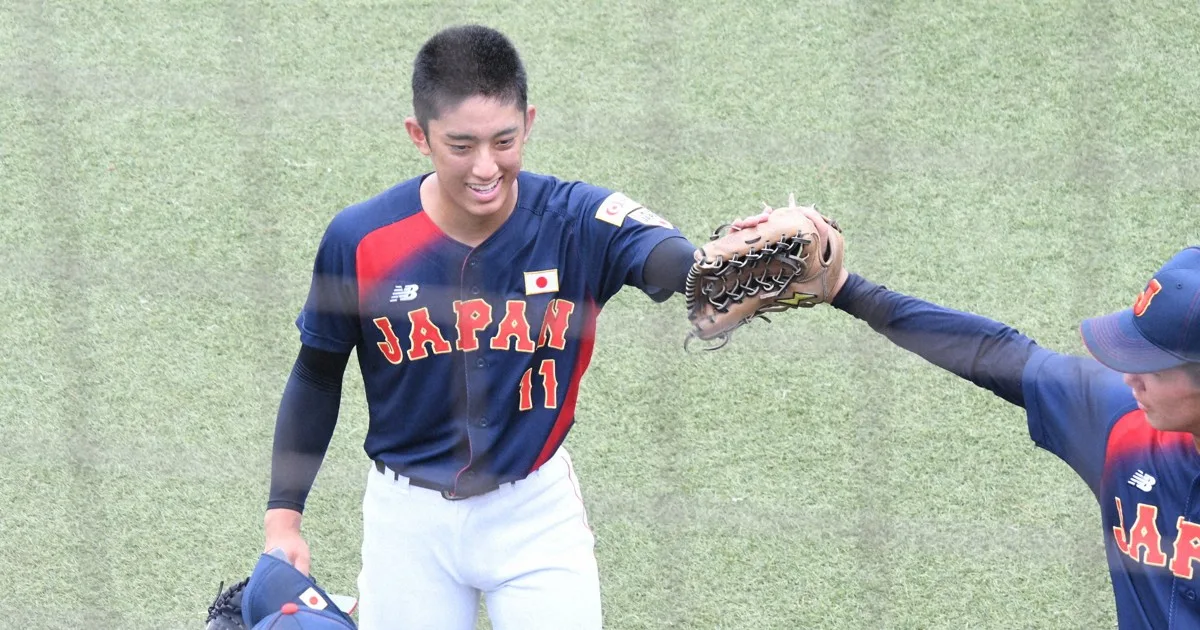 野球U18日本代表が明大と練習試合、1-7で敗れる