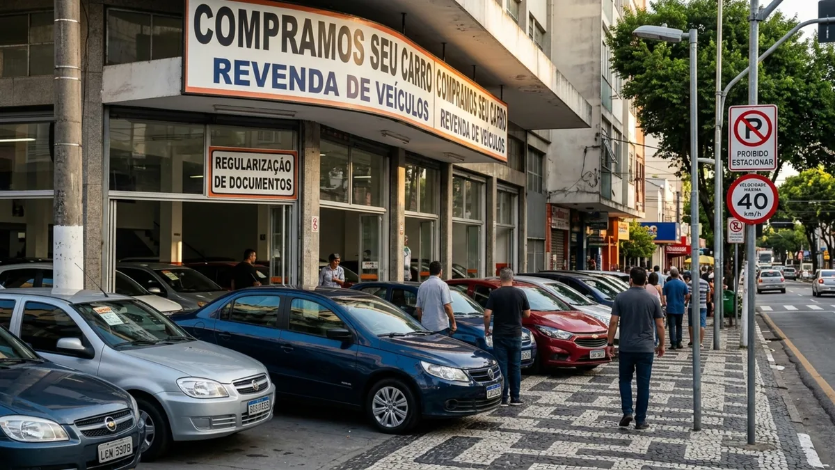 Motorista vende carro para loja, recebe pagamento e oito meses depois descobre que veículo continua registrado em seu nome após chegar uma multa