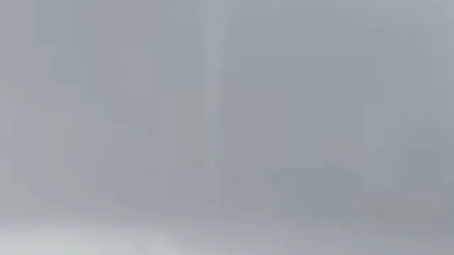 Nuvem funil avistada na zona de Sintra. Há imagens