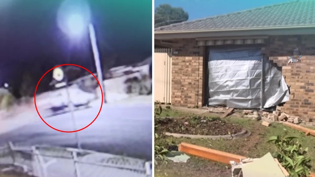 Tamworth woman injured and in hospital after car slams into home