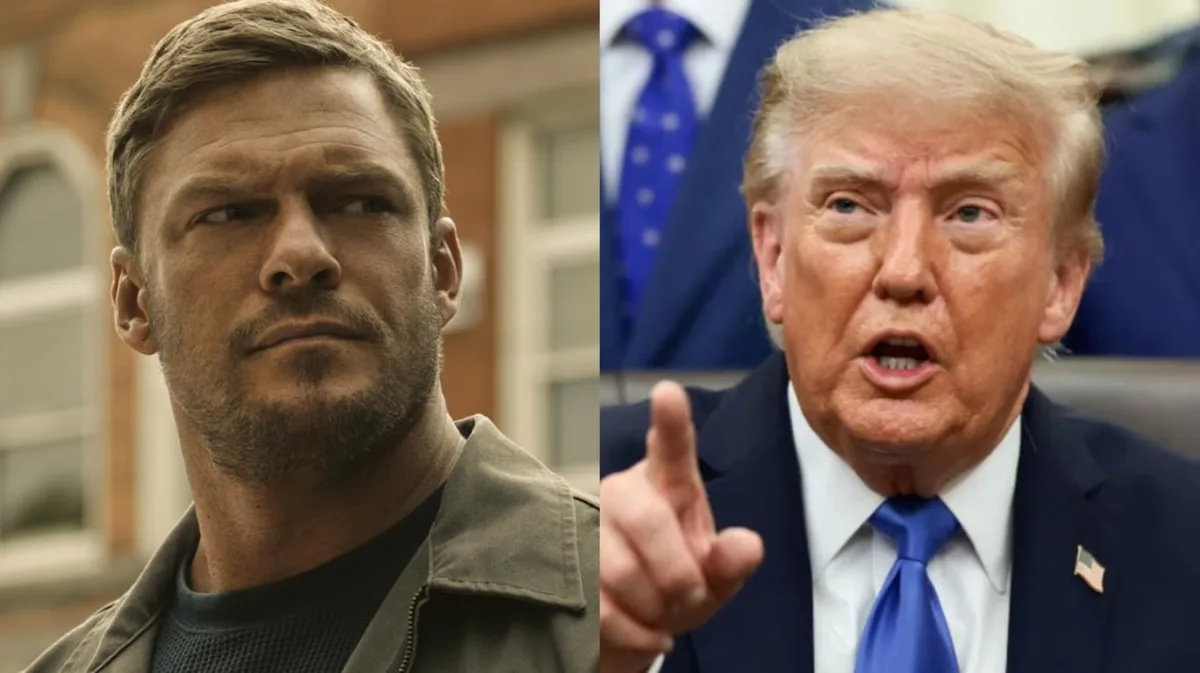 Alan Ritchson dio a entender que cancelaron una temporada de “Reacher” por Donald Trump