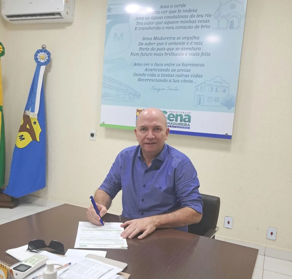 Gerlen Diniz confirma pagamento para todos os servidores de Sena nesta sexta