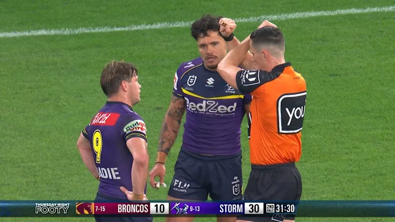 High shot puts Storm winger in the bin