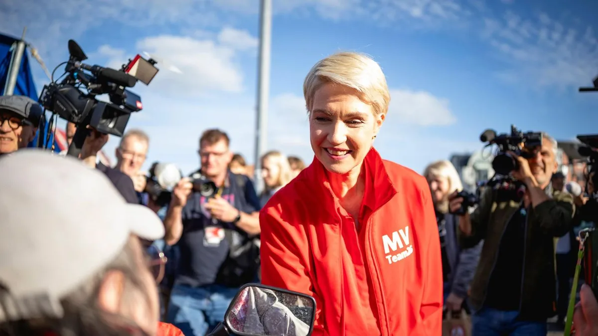 Mecklenburg-Vorpommern: Die fünf Gründe für die unglaubliche Aufholjagd von Manuela Schwesig