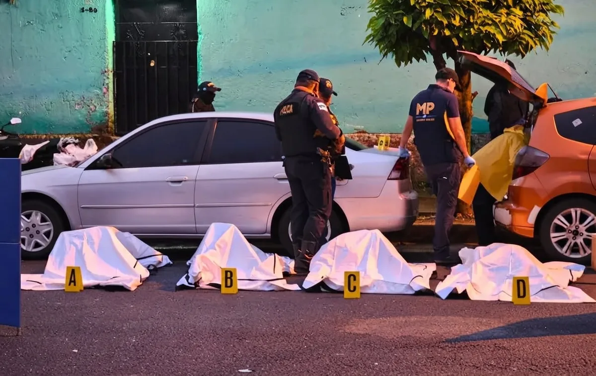 Los homicidios bajan en Guatemala entre enero y julio, pero la racha de junio y julio alerta