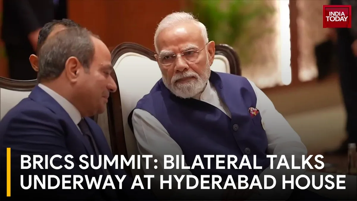 BRICS Summit Day 2: Bilateral Talks Held at Hyderabad House in Delhi