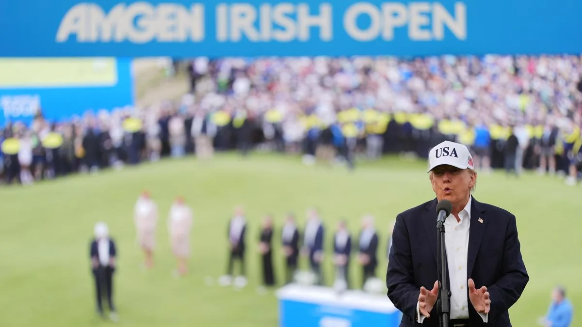 Trump says lifting U.S. tariff on Irish whiskey as 'everybody's been bugging' him about it