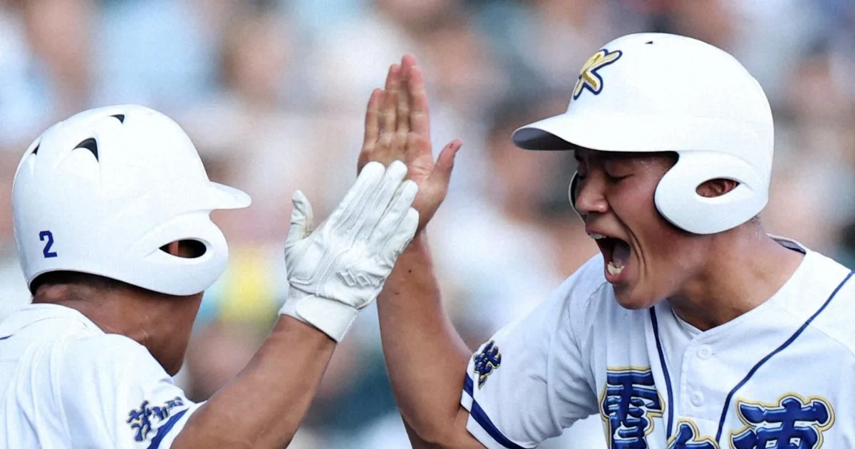 霞ケ浦が2年ぶり3回戦進出 1大会2勝は初めて 夏の甲子園