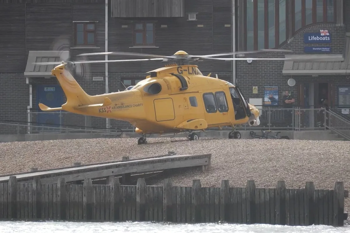 Three people from same family die after getting into trouble off Sussex coast