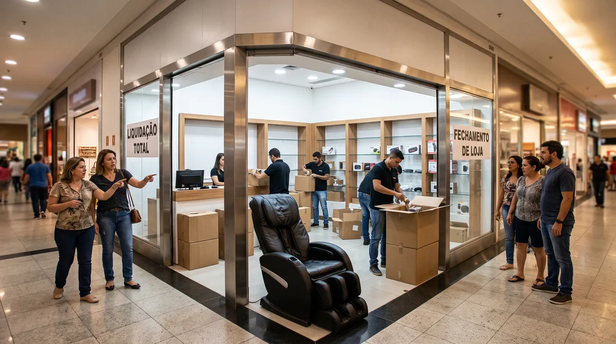 Rede fecha todas as 101 lojas instaladas em shoppings após falência e se despede de um modelo que dominou os corredores