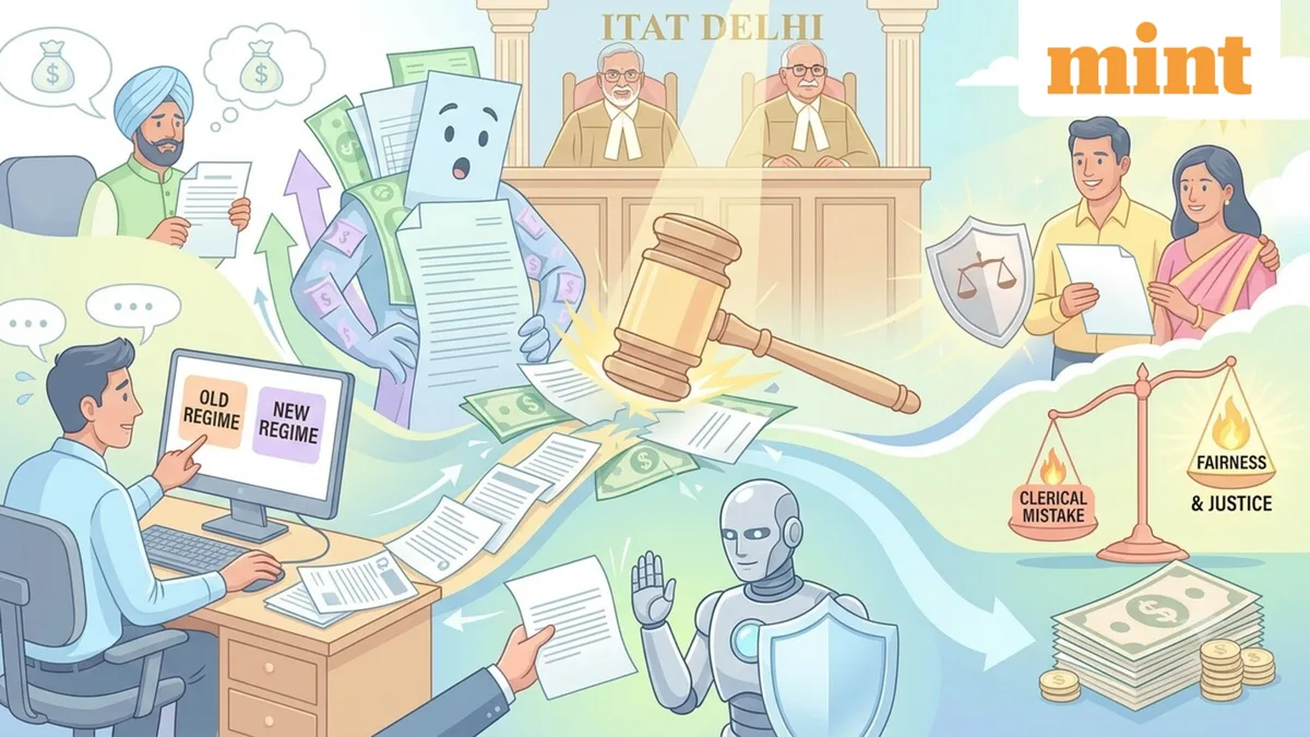 ITR filed under old regime, tax calculated under new regime; Delhi ITAT gives taxpayer relief