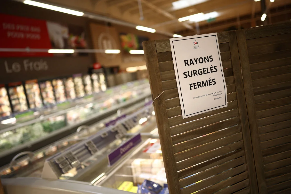 Cyberattack targets French supermarket fridges, sparks fires, spoils food