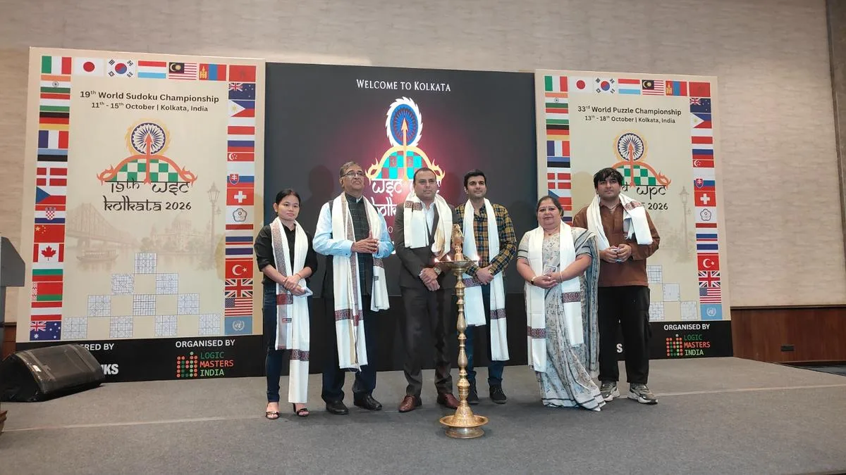 Puzzle solvers gather in Kolkata for World Sudoku and Puzzle Championship 2026