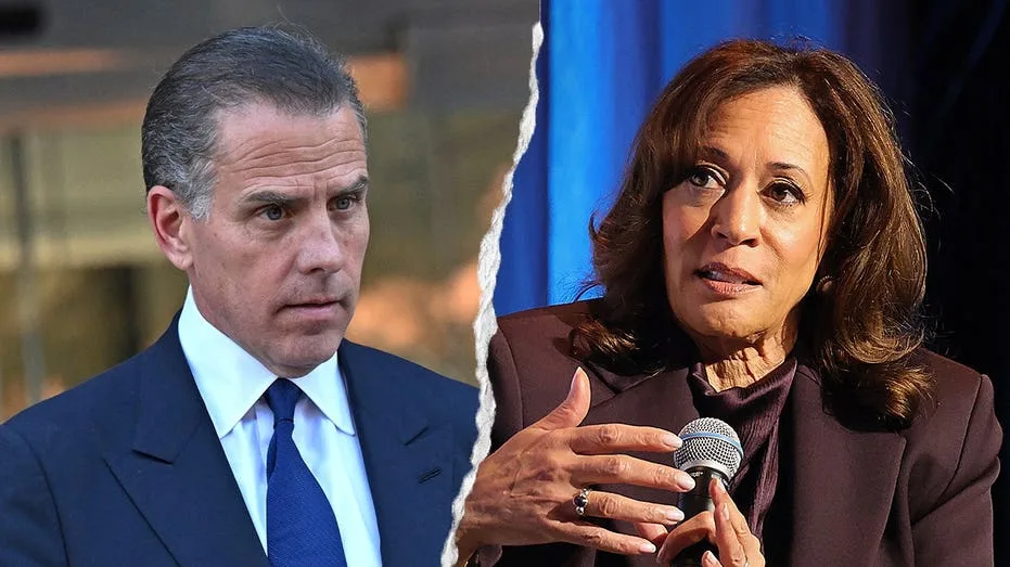 Hunter Biden says Kamala Harris is getting 'bad political advice,' refuses to explain loyalty criticism