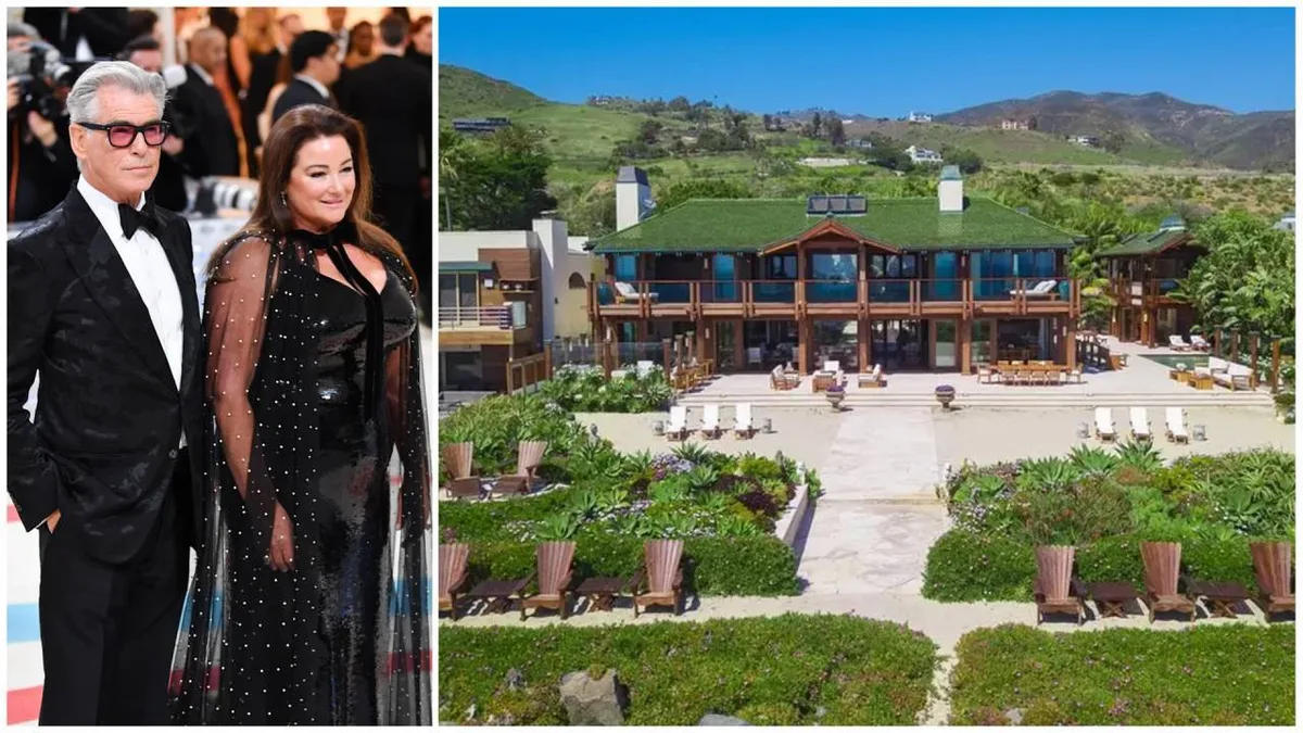 Pierce Brosnan and wife to leave $100m Malibu compound after 26 years