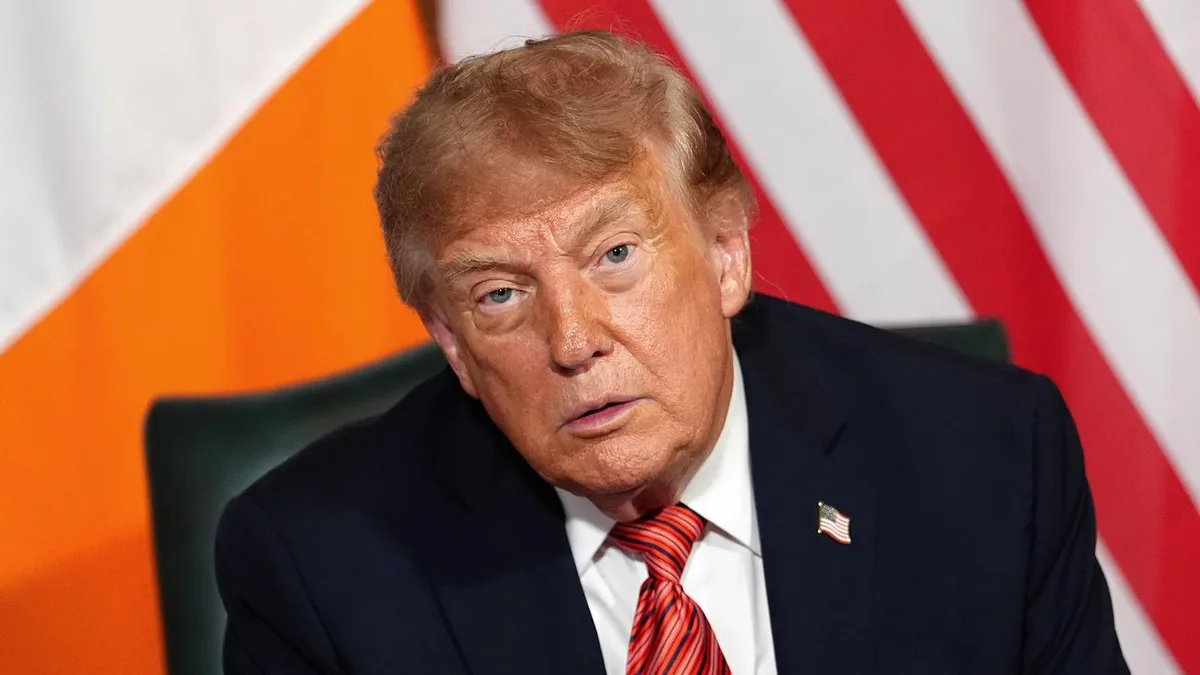 Donald Trump in Irland: Burnham weist Trumps Forderung nach irischer Wiedervereinigung zurück