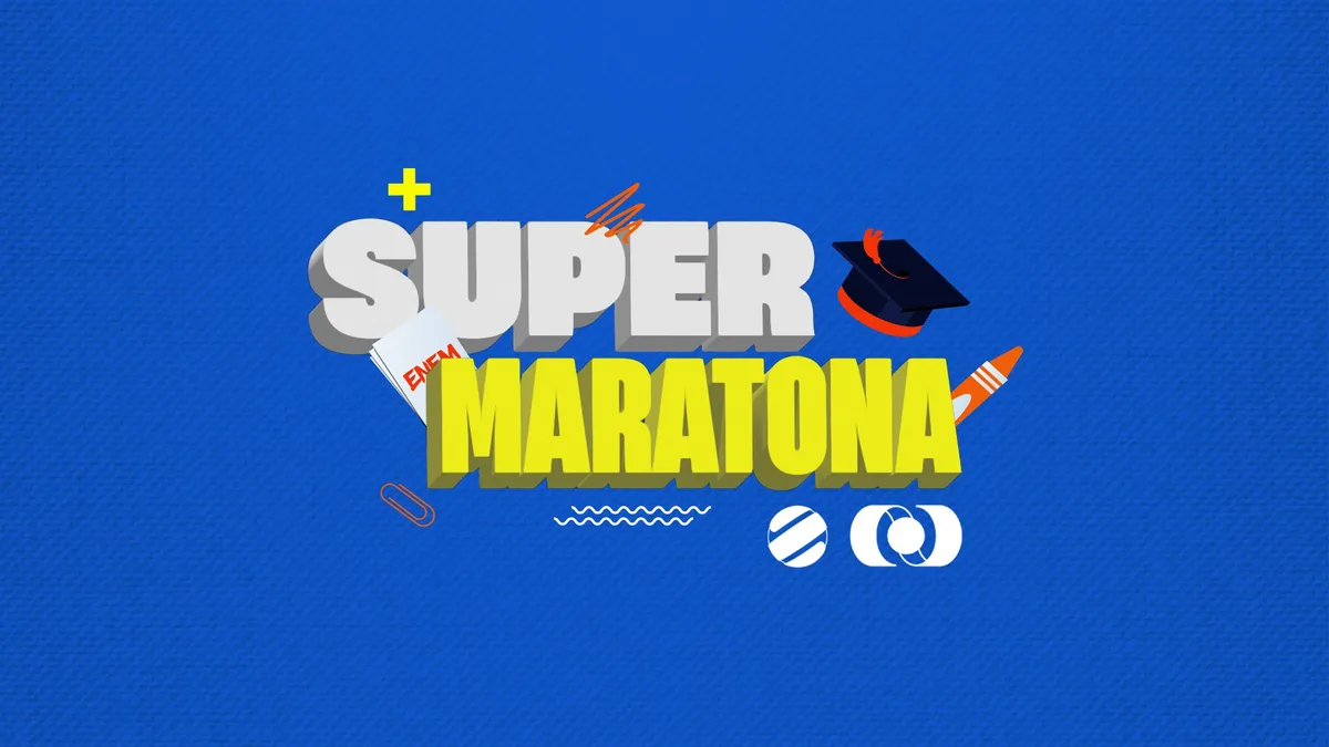 Super Maratona para o Enem 2026: começam as inscrições para as aulas de revisão de graça