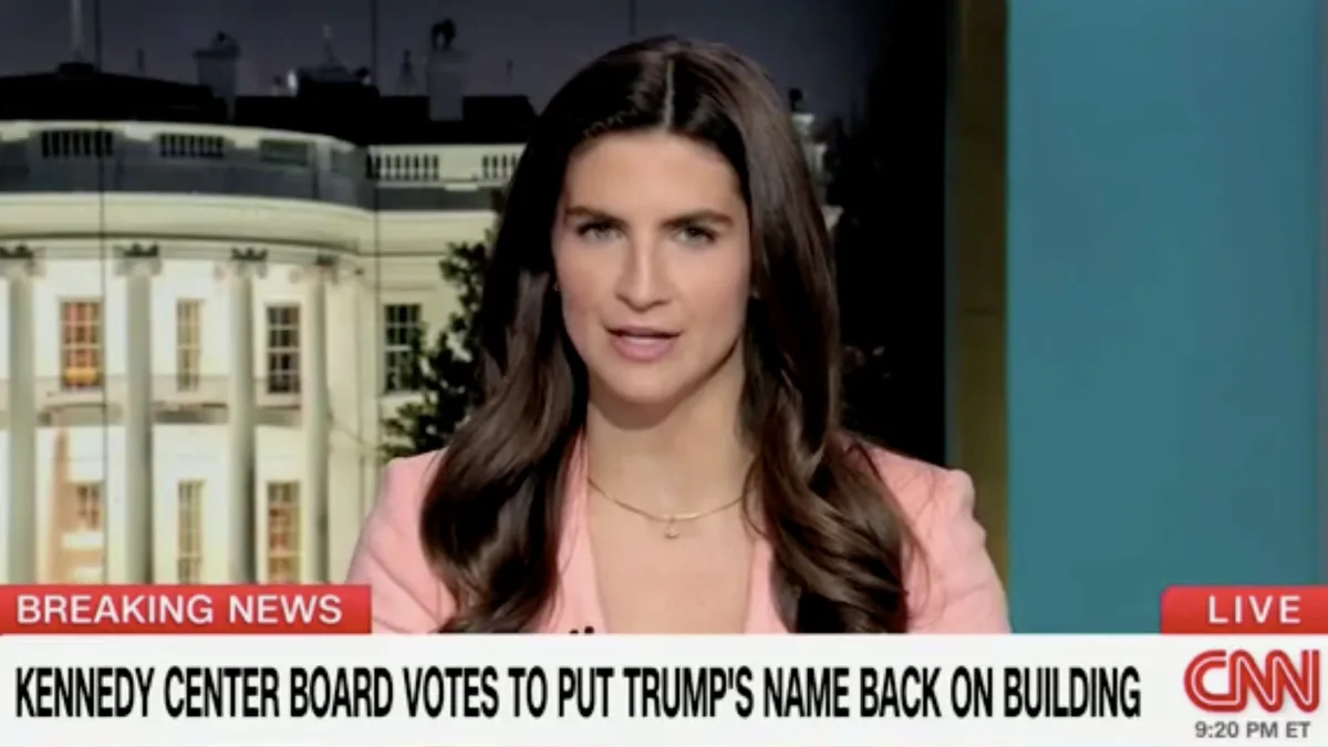 Kaitlan Collins Humiliates Trump After Kennedy Center Shocker