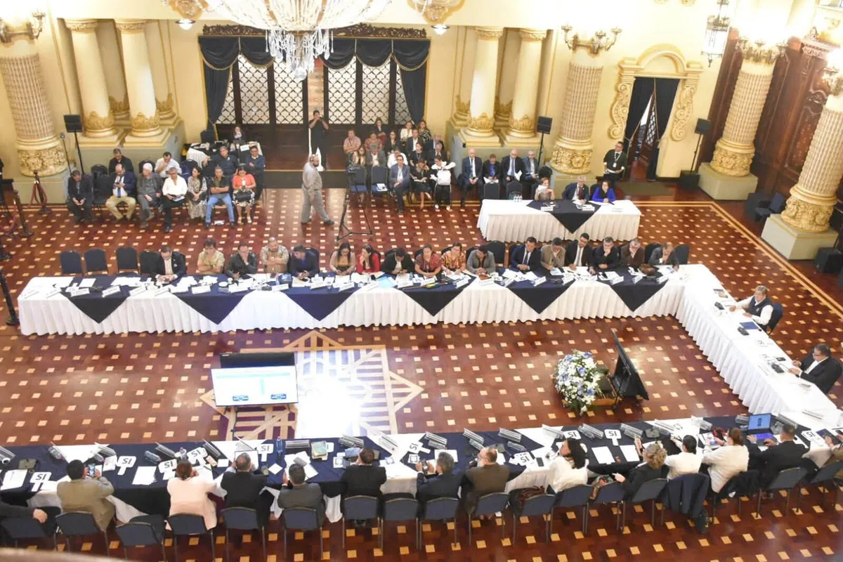El Consejo Nacional de Desarrollo Urbano y Rural de Guatemala aprueba el presupuesto territorial de 2027 por 653 millones de USD