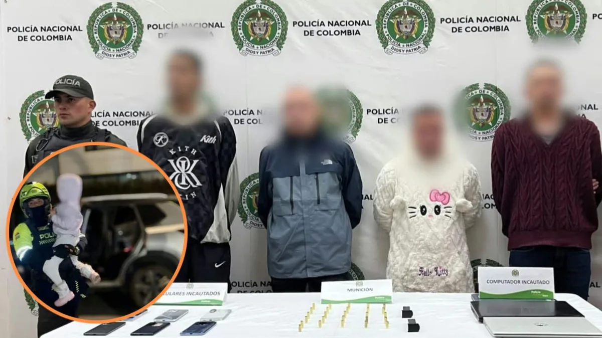 Cayeron Los Buitres, la banda acusada de robar camionetas de alta gama en Bogotá para venderlas a grupos armados