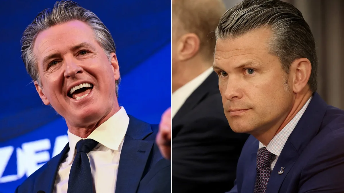 Newsom Asks Pentagon Pete Drug Question After ‘Manic’ Appearance