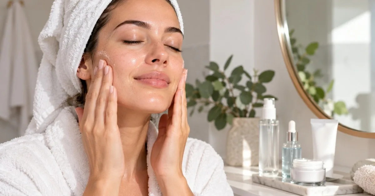 Qué es el “skin flooding”, la técnica viral que promete una piel más hidratada y luminosa