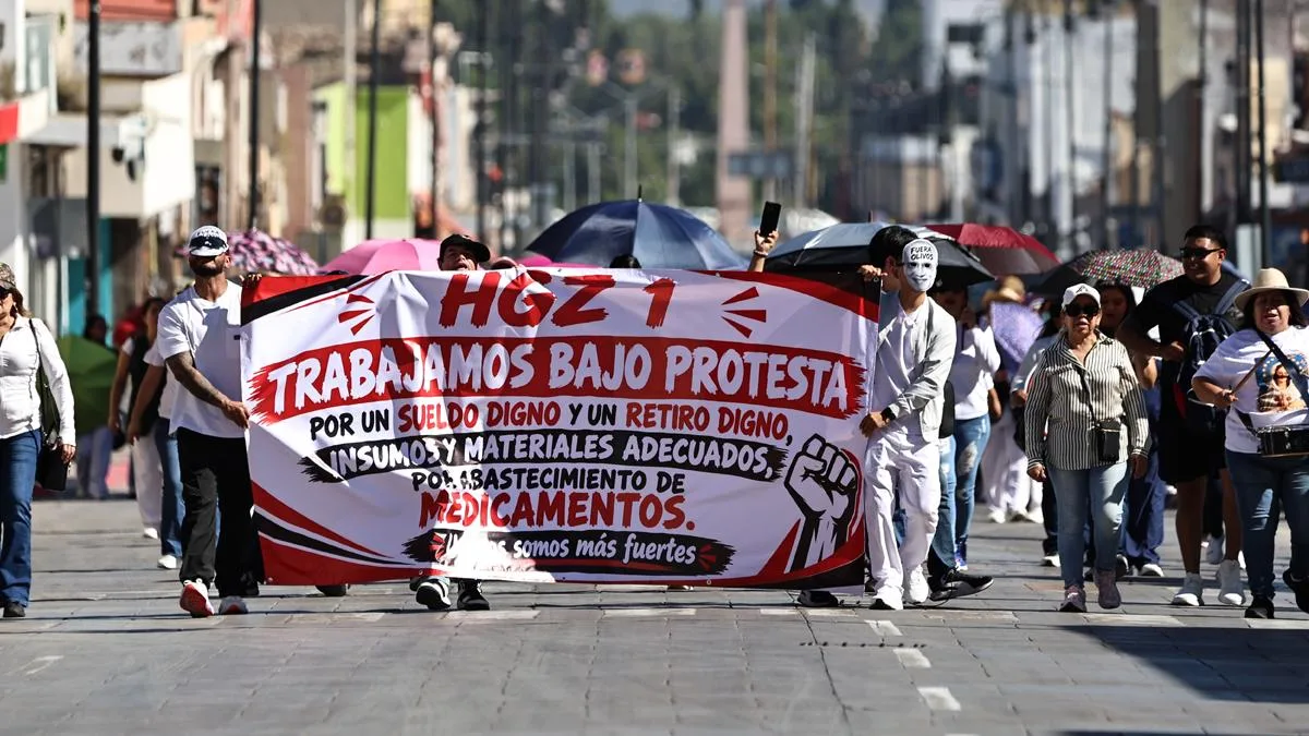Trabajadores del IMSS volverán a las calles; anuncian marcha nacional para el 21 de octubre