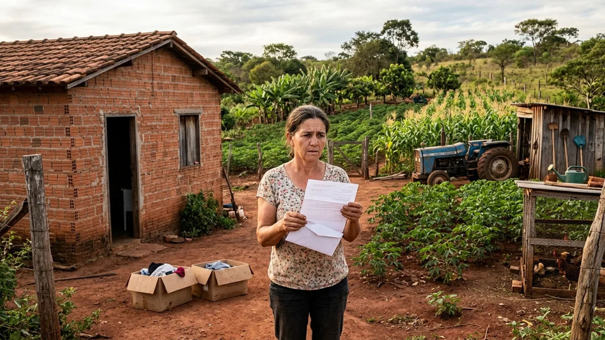 Família dá a roça como garantia de dívida e descobre a proteção da pequena propriedade rural