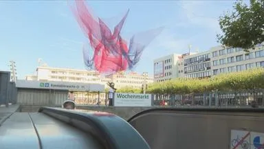 Kritik für teures Kunstwerk in Frankfurt