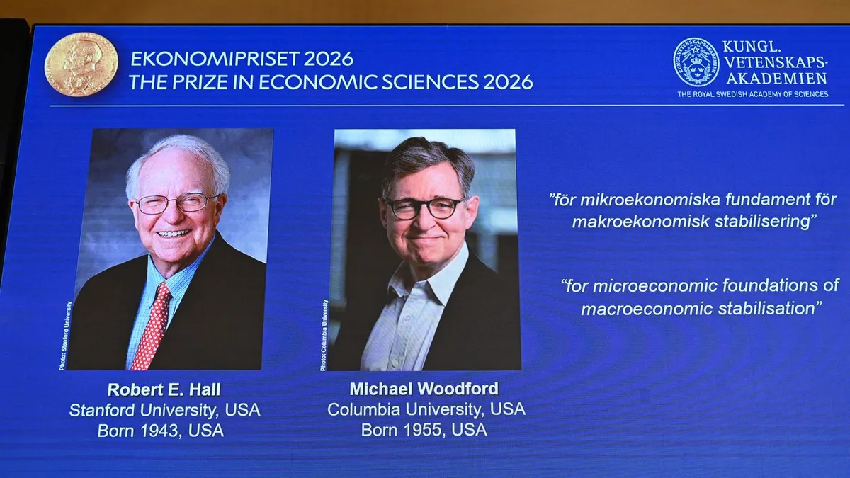 Two U.S. professors win Nobel prize in economics