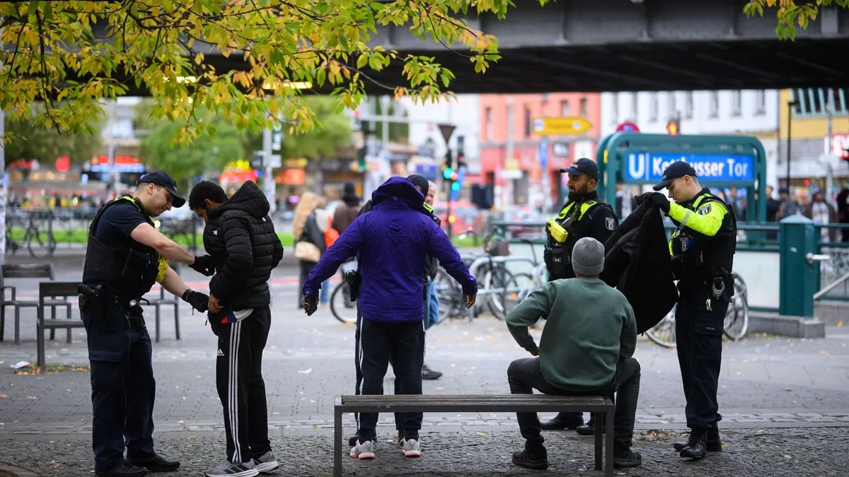 Kriminalität: Senatorin: KI-Kameras am Kottbusser Tor erkennen Gefahren