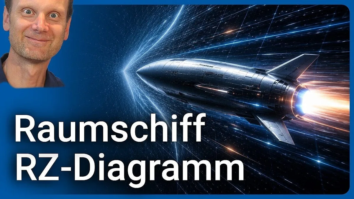 Zeitfalle in der Raumfahrt – Raum-Zeit-Diagramme