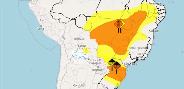 Inmet alerta para perigo por baixa umidade em 11 estados e DF neste domingo