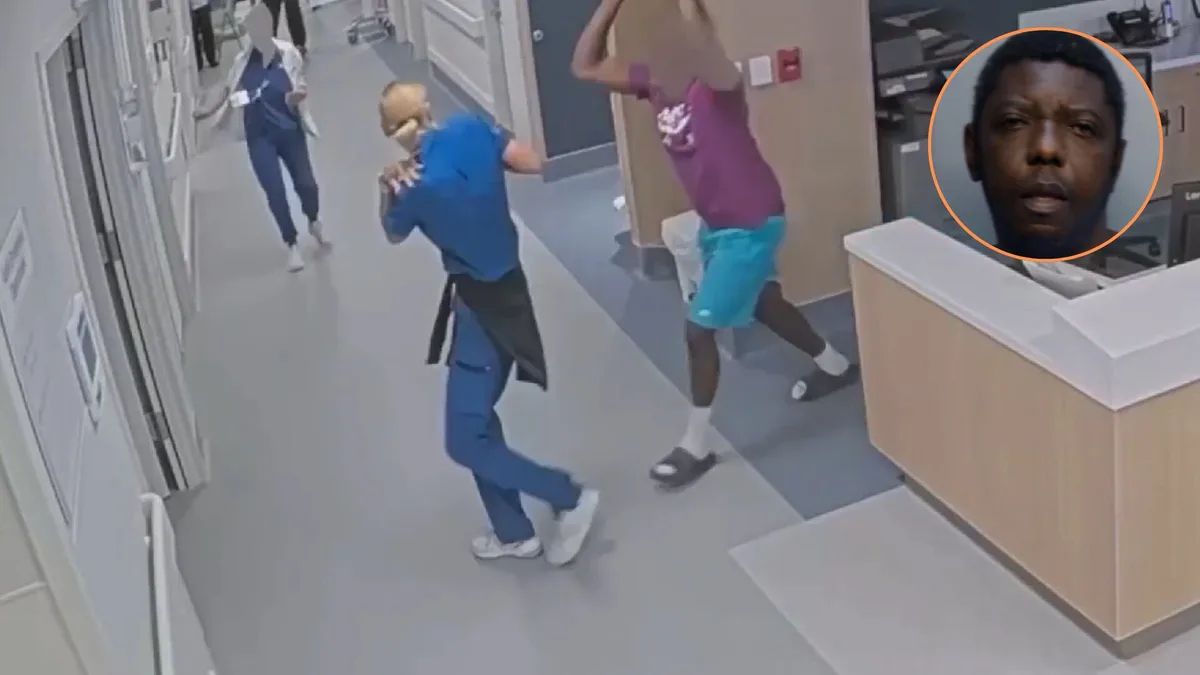 Una enfermera de Miami fue atacada por un paciente y ahora demanda al hospital por USD 5 millones