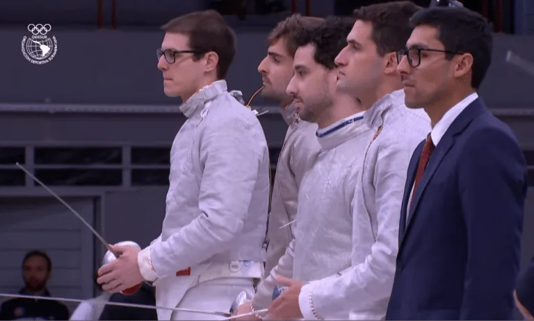 Brasil perde para o Chile e fica com a prata no florete masculino por equipes
