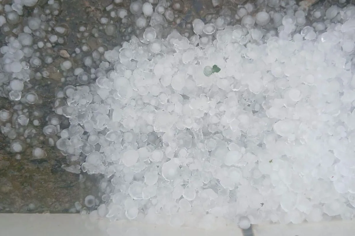 MG tem mais de 700 cidades em alerta para queda de granizo; veja lista
